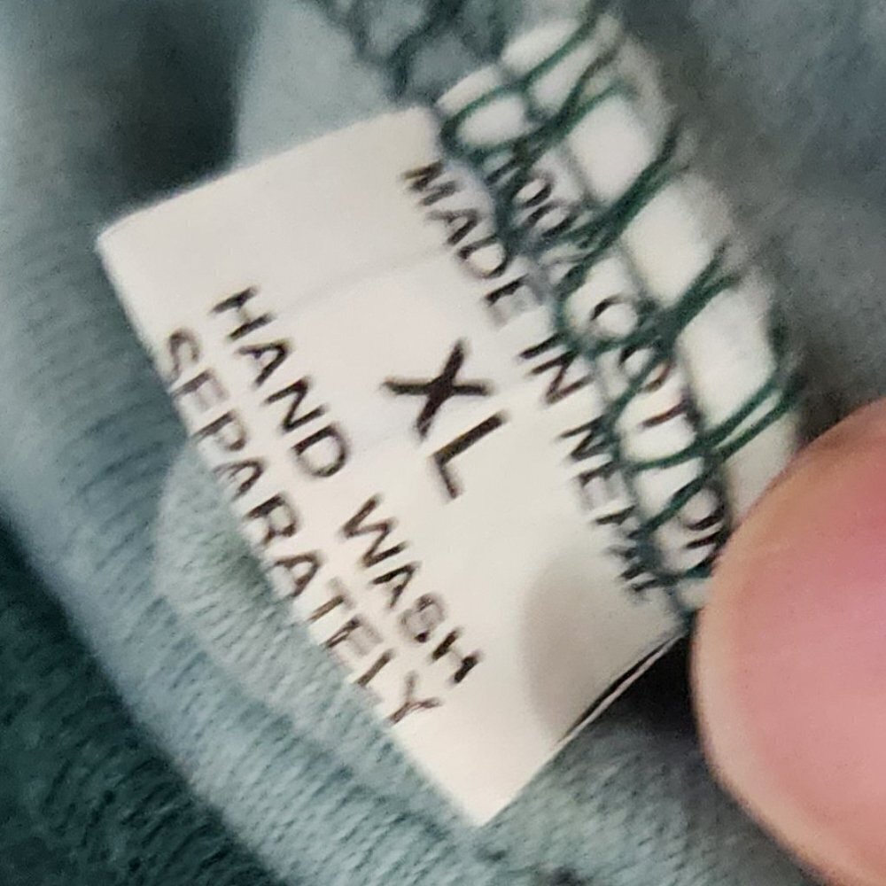 Vintage Y2K Lizzie Mcguire Inspired Patchwork Long Sleeve Boxy Crop Top X-Large - Picture 11 of 15